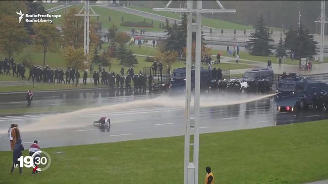 Avec courage, certains Biélorusses de Suisse défendent le mouvement pro-démocratie contre le régime de Loukachenko