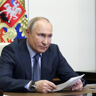 Dmitri Mouratov dirige la rédaction du journal indépendant Novaia Gazetta, critique du pouvoir de Vladimir Poutine. [Keystone - Sergei Ilyin]