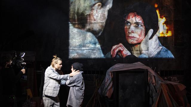 L'opéra "La Clémence de Titus" au Grand Théâtre de Genève. [GTG - Carole Parodi]