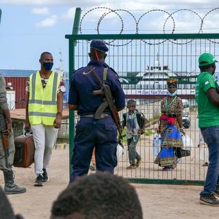 Les djihadistes "chassés" de la ville mozambicaine de Palma. [Keystone - Miguel Fonseca]