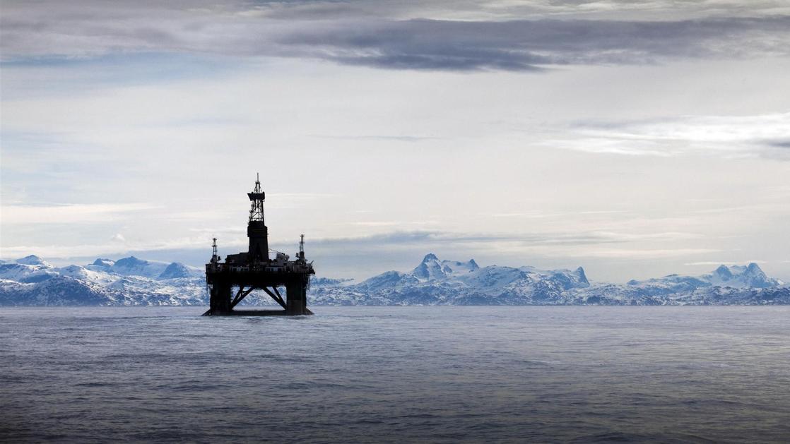 La campagne d'exploration offshore de l'écossais Cairn Energy n'avait rien donné. [Grrepeace/AP/Keystone - Steve Morgan]
