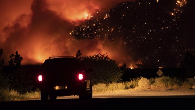 Les incendies ont pratiquement détruit le village de Lytton en Colombie-Britannique. [The Canadian Press/AP/Keystone - Darryl Dyck]