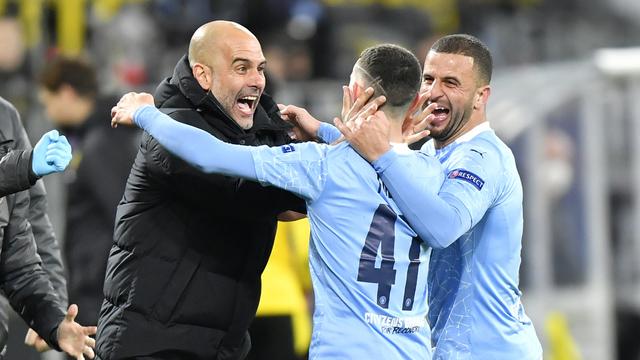 Les Citizens ont passé l'épaule grâce au 2-1 de Phil Foden à la 75e minute. [AP Photo/Martin Meissner, Pool]