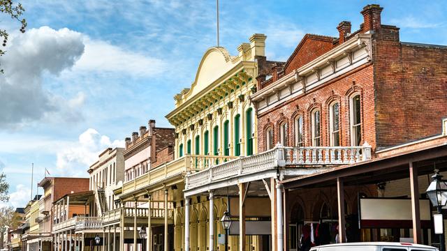 Old Town Sacramento, quartier historique de la ville de Sacramento aux Etats-Unis. [Depositphotos - Leonid_Andronov]