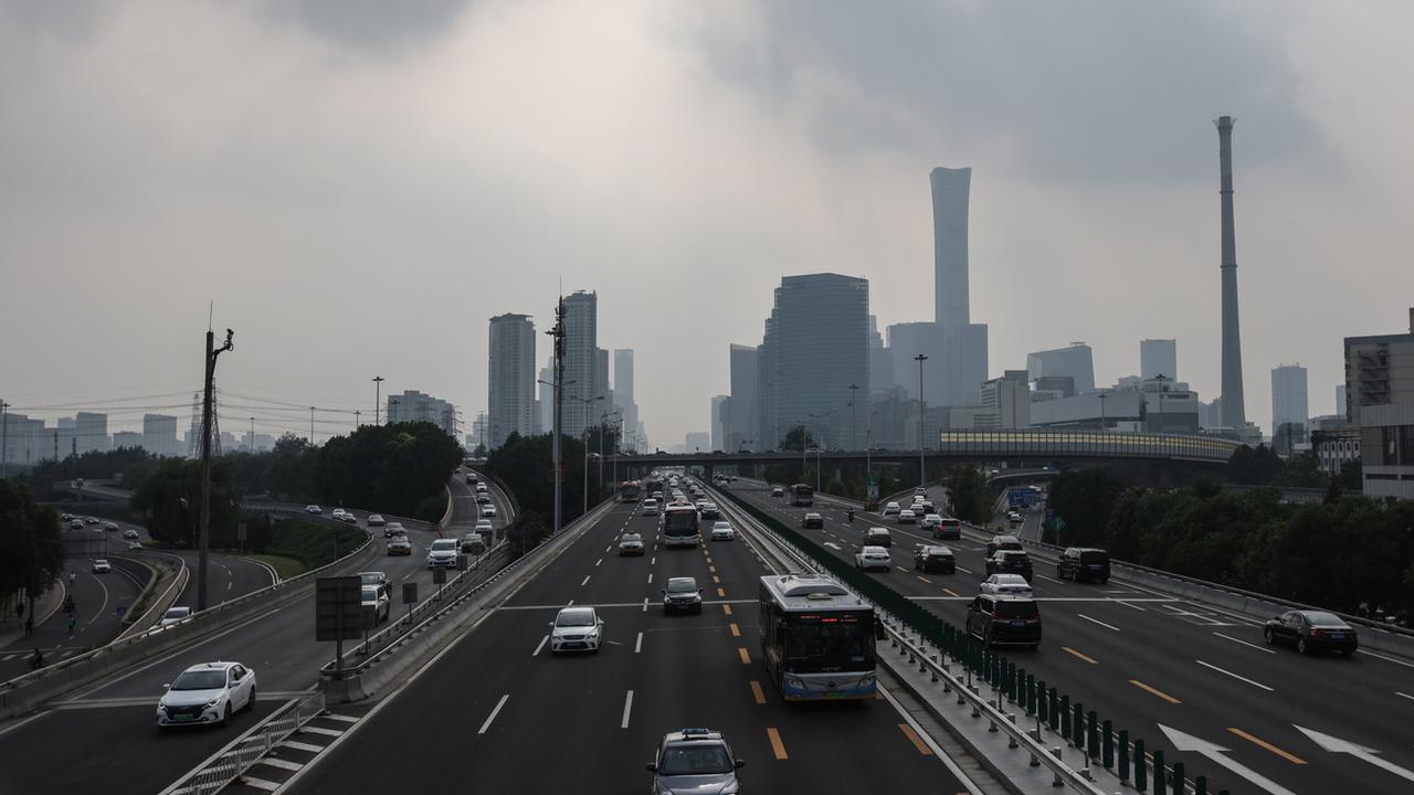 La Chine a annoncé l'année dernière vouloir parvenir à la neutralité carbone en 2060. [EPA - Wu Hong]