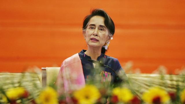 Aung San Suu Kyi a été condamnée à 6 ans de prison. [EPA/Keystone - Hein Htet]