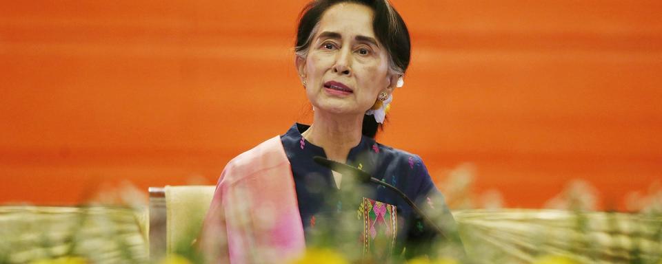 Aung San Suu Kyi a été condamnée à 6 ans de prison. [EPA/Keystone - Hein Htet]