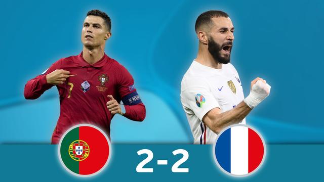 Portugal - France (2-2): les meilleurs instants de la rencontre