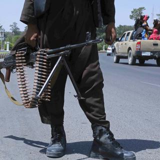 Les talibans sont désormais aux portes de Kaboul. [AFP]