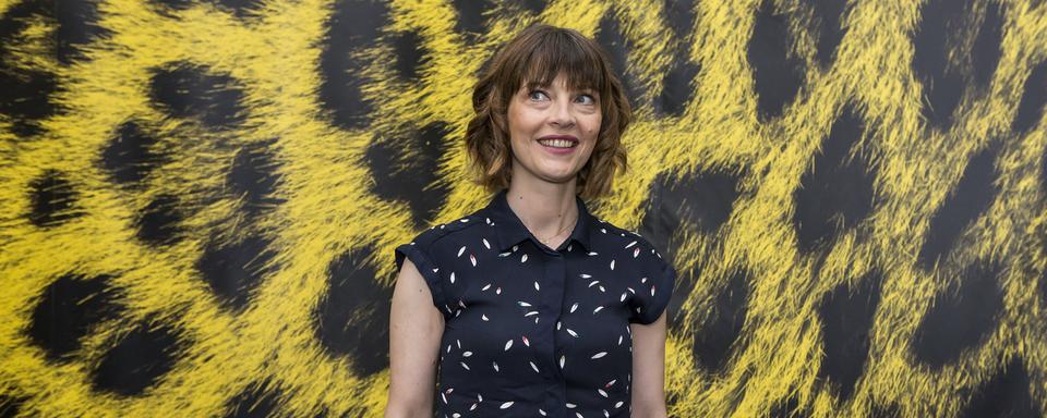 La réalisatrice française était déjà présente au Festival de Locarno en 2016 pour la présentation de son film "La Prunelle de mes yeux". [Keystone - Alexandra Wey]