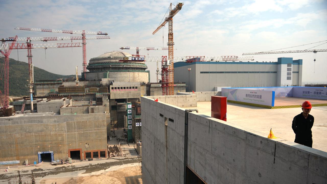 La centrale nucléaire de Taishan, construite avec le groupe français EDF, en décembre 2013. [AFP - PETER PARKS]