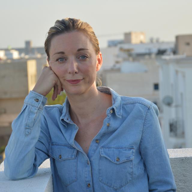 Maurine Mercier, reporter de guerre en Libye. [Maurine Mercier]