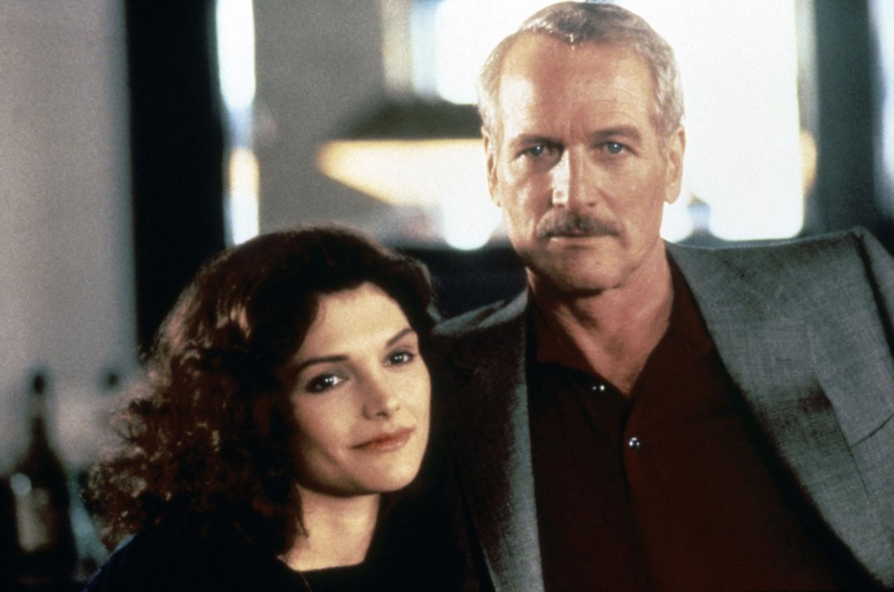 Paul Newman et Mary Elizabeth Mastrantonio dans "La couleur de l'argent". [Touchstone Pictures / Silver Scr / Collection ChristopheL via AFP]