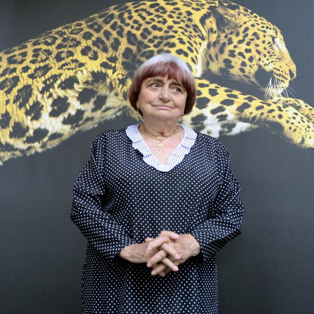 Agnès Varda au festival de Locarno 2014. [Keystone - Urs Flueeler]