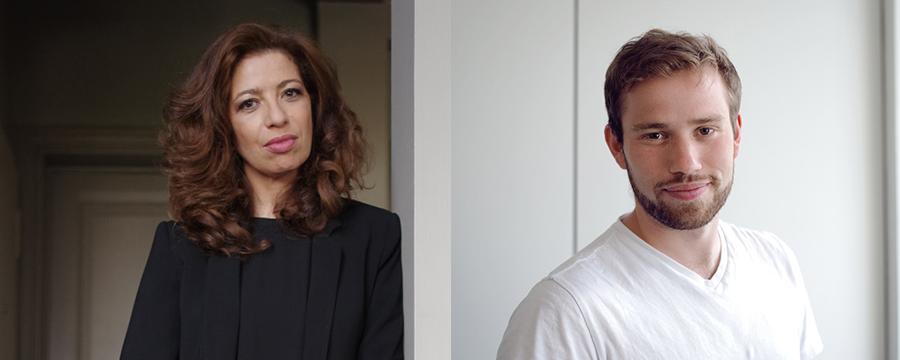 Safia Kessas et Mathieu Neuprez. [RTBF]