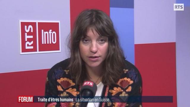 Interview de Leila Boussemacer, avocate au Centre social protestant (CSP) de Genève. [RTS]