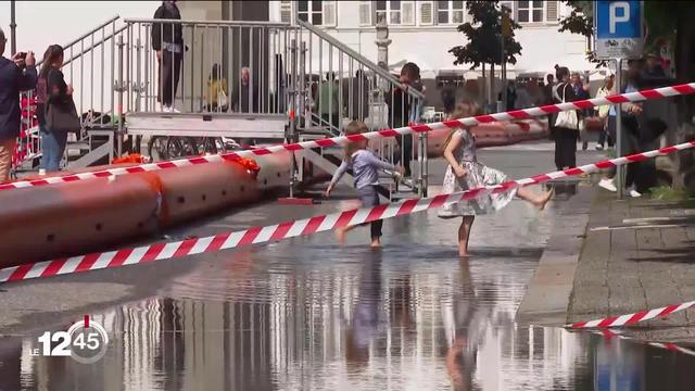 Sur le front des intempéries, la situation devient toujours plus critique en Suisse: cantons et villes concernées s'organisent