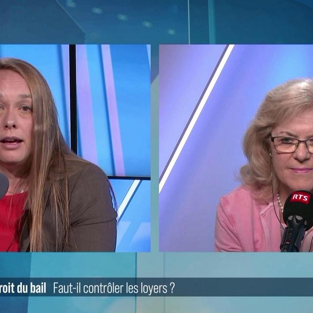 Débat entre Gilberte Schaer et Carole Anne Kast. [RTS]