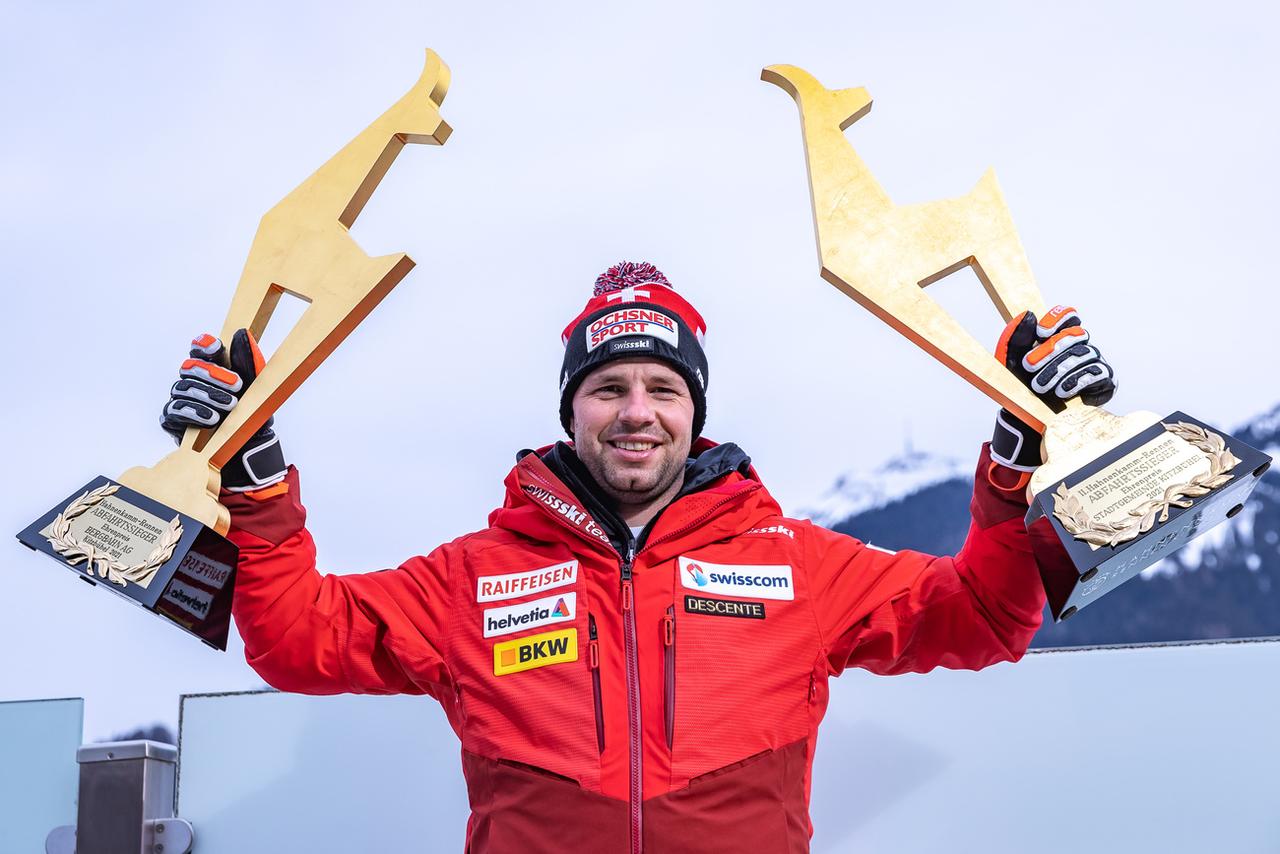 Beat Feuz, une valeur sûre pour la Suisse. [KEYSTONE - Johann Groder]