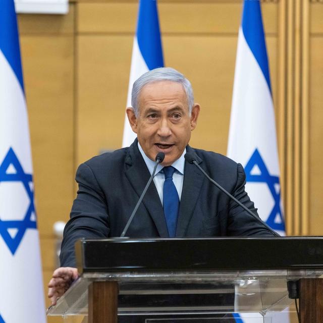 Benjamin Netanyahu le 30 mai 2021. [EPA/Keystone - Yonatan Sindel]