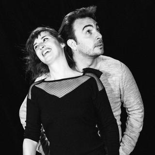 L'artiste Leana Durney et le baryton Davide Autieri. [Guillaume Perret]