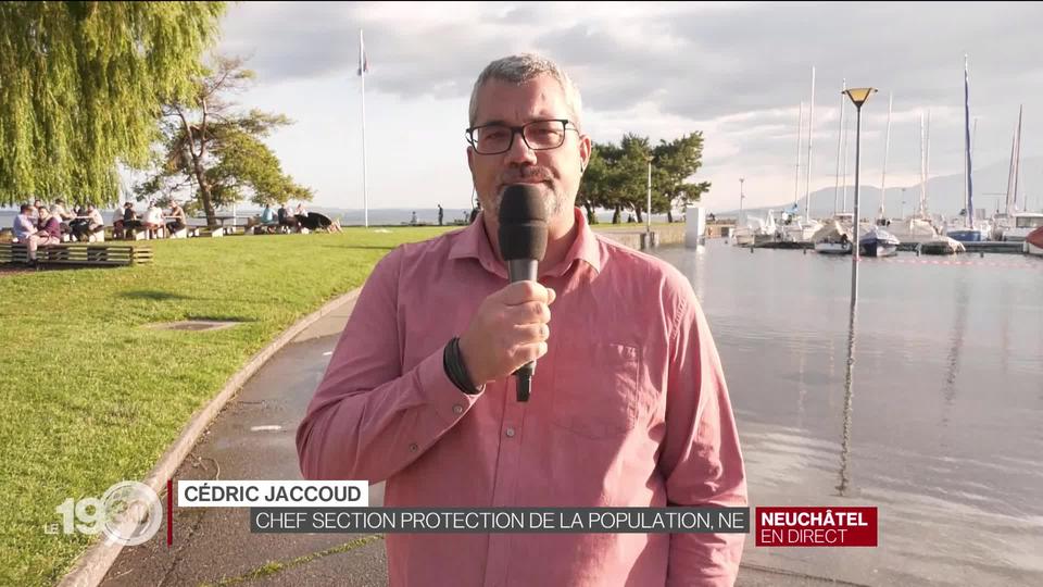 Cédric Jaccoud "Le risque sanitaire est constaté depuis la montée des eaux et il y a des risques de blessures évidents"