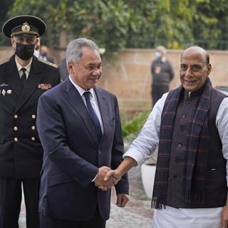 La Russie et l'Inde se sont rencontrées à New Delhi. [AP Photo/Keystone - Manish Swarup]