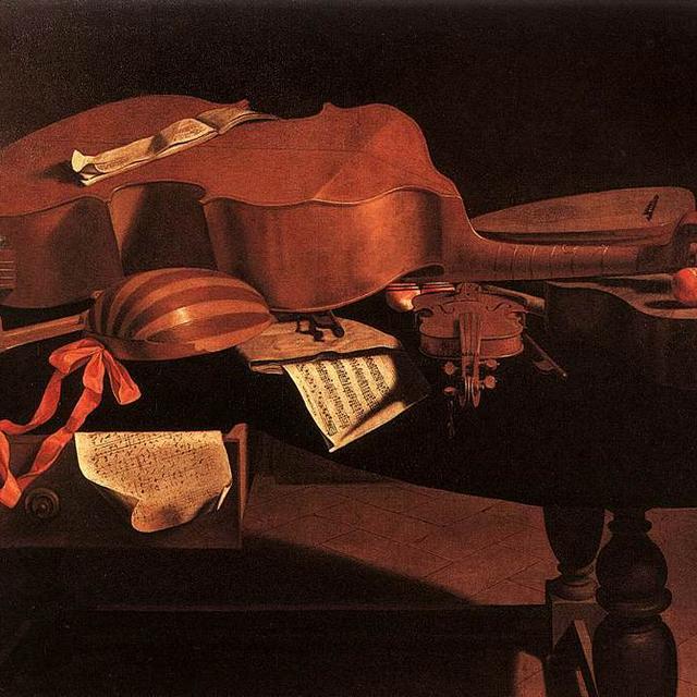 Instruments de musique baroque (image prétexte). [Domaine public - Evaristo Baschenis]