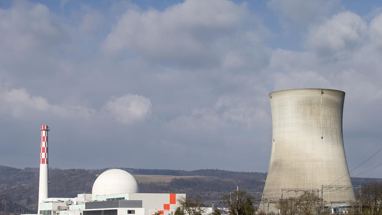La centrale nucléaire de Leibstadt (AG) peut redémarrer après sa révision. [KEYSTONE - Alexandra Wey]