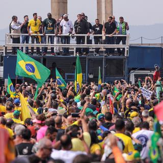 Le Brésil craint une troisième vague. [EPA - Andre Coelho]