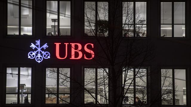 UBS risque une amende de 2,2 milliards de francs dans son procès en appel. [KEYSTONE - Ennio Leanza]