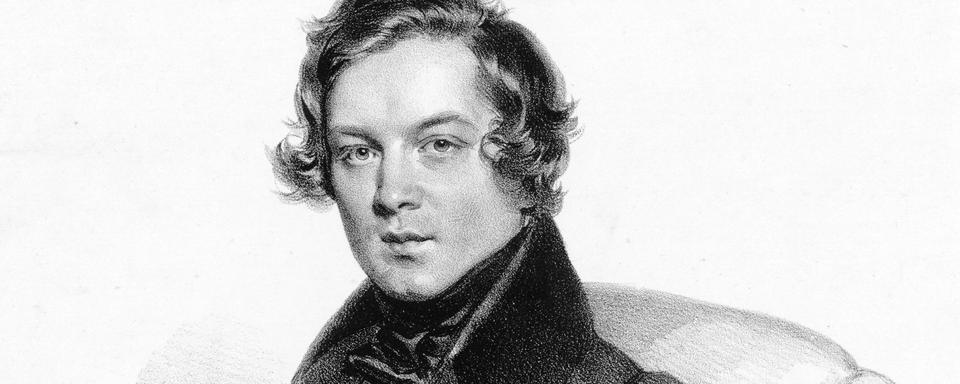 Robert Schumann (1810-1856). [Domaine public / Wikicommons / CC-PD-Mark - Josef Kriehuber]