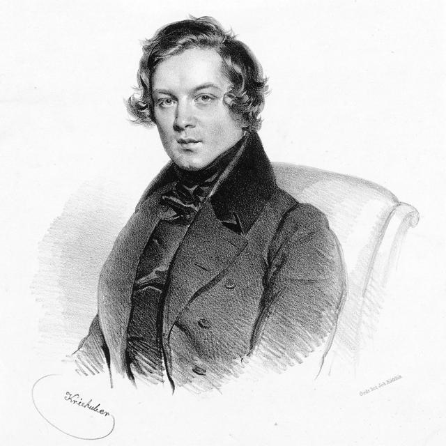 Robert Schumann (1810-1856). [Domaine public / Wikicommons / CC-PD-Mark - Josef Kriehuber]