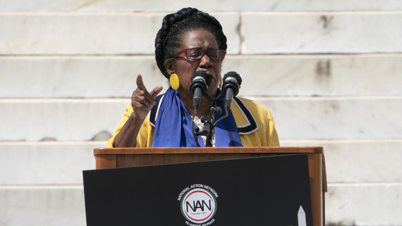 "Ce jour représente la liberté", a lancé l'élue démocrate de la chambre des représentants Sheila Jackson Lee, l'une des parlementaires qui ont porté le projet de loi pour faire de "Juneteenth", contraction de juin et 19 en anglais, un jour férié. [Keystone - Jacquelyn Martin]