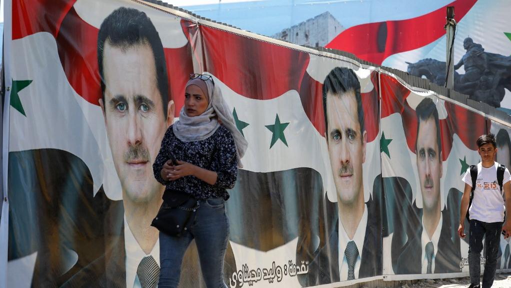 L'élection présidentielle en Syrie devrait permettre à Bachar al Assad de remporter un quatrième mandat. [AFP - Louai Beshara]