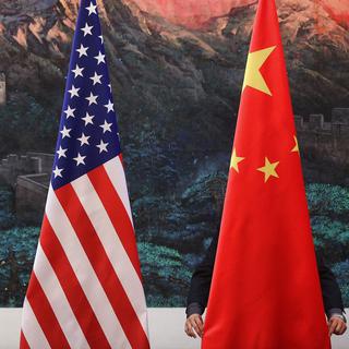 Léger réchauffement entre la Chine et les Etats-Unis après une rencontre à Zurich le 6 octobre 2021. [KEYSTONE - FENG LI / POOL]
