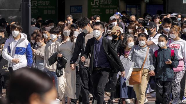 L'état d'urgence va être rétabli à Tokyo. [EPA/Keystone - Kimimasa Mayama]