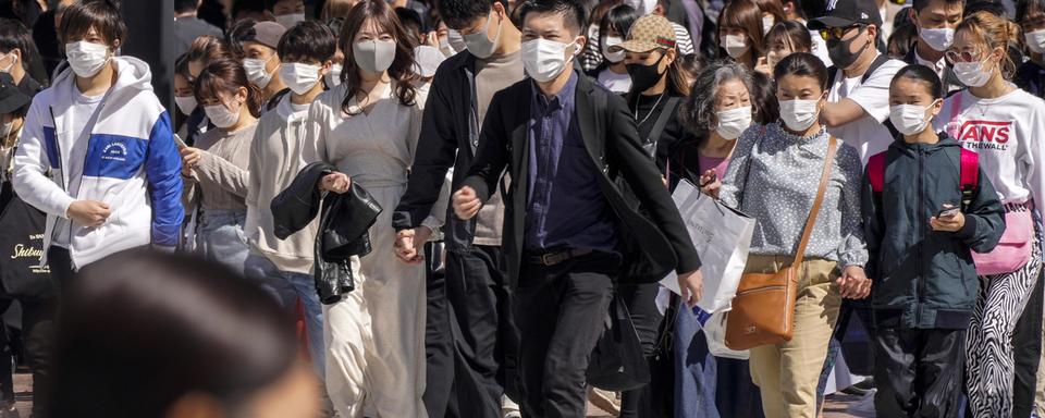 L'état d'urgence va être rétabli à Tokyo. [EPA/Keystone - Kimimasa Mayama]