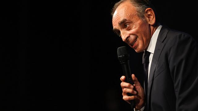 Eric Zemmour en passe de se lancer dans la présidentielle française. [AFP - Valery Hache]