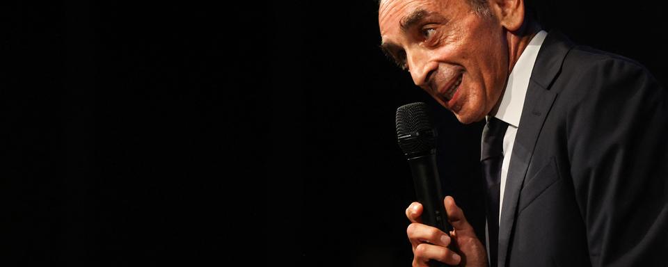 Eric Zemmour en passe de se lancer dans la présidentielle française. [AFP - Valery Hache]