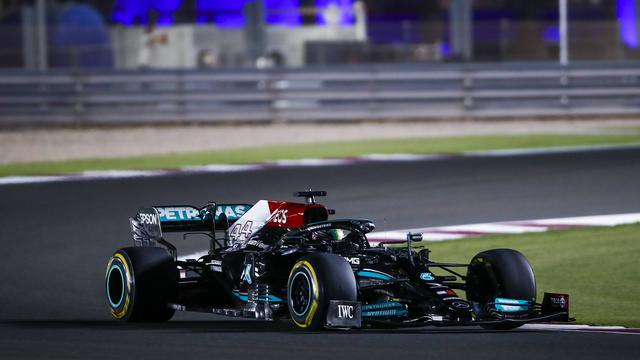 Lewis Hamilton a disputé au Qatar une nouvelle très bonne course. [Imago - RACE DPPI/Panoramic]