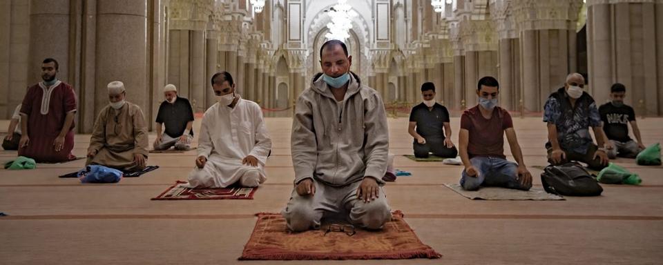 Alors que ce mardi débute le ramadan, le Maroc a décidé de se refermer pour faire face à la pandémie de coronavirus. [AFP - Fadel Senna]