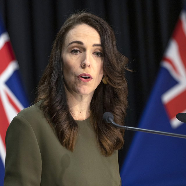 La Première ministre néo-zélandaise Jacinda Ardern. [New Zealand Herald/AP/Keystone - Mark Mitchell]