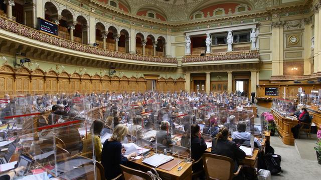 La politique agricole PA22+ sera au menu du National ce mardi. [Keystone - Anthony Anex]