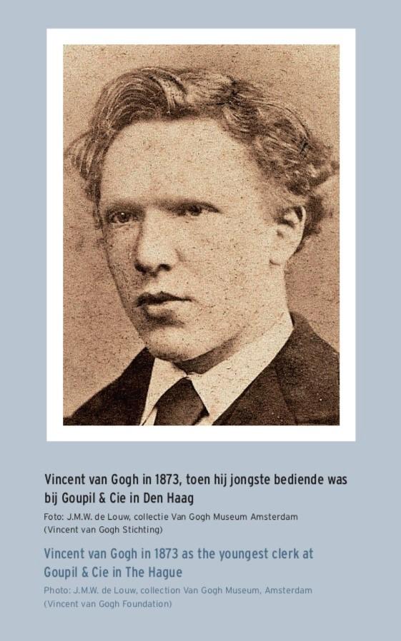 L'unique photo de Vincent van Gogh à l'âge de 18 ans. [The Vincent van Gogh House 2021 - DR]