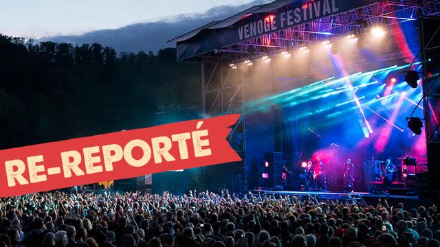 L'affiche d'annonce du report du Venoge festival. [Venoge Festival]