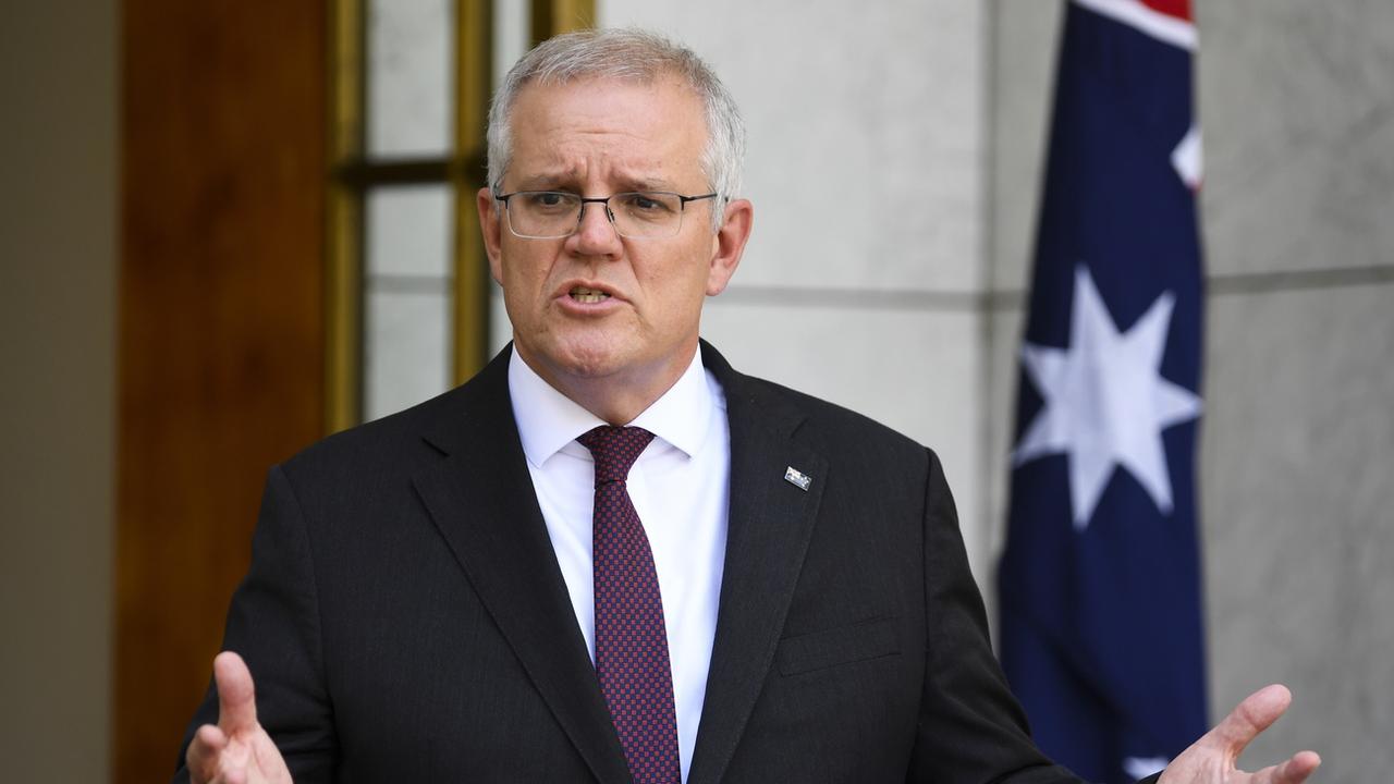 Le premier ministre australien Scott Morrison annonce à son tour le boycott diplomatique des JO d'hiver de Pékin 2022. [Lukas Coch]
