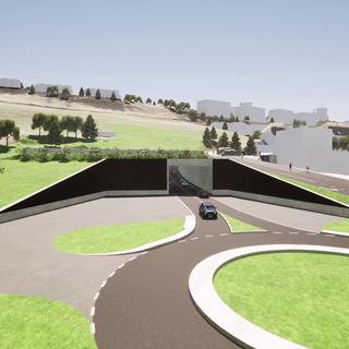 La pièce maîtresse du contournement de La Chaux-de-Fonds sera un tunnel de 1,2 kilomètre. [République et Canton de Neuchâtel/YouTube]