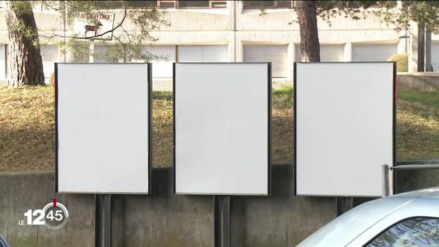 A Genève, il n'y aura plus d'affiches publicitaires dans la ville dès 2025.