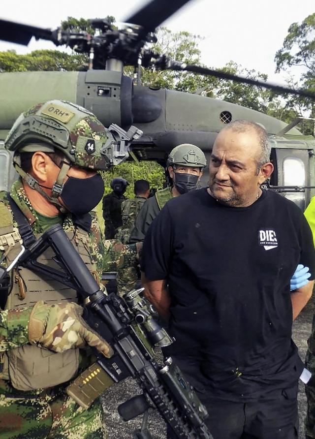 L'opération a mobilisé de nombreux militaires et un dispositif impressionnant. [AFP - Armée colombienne]